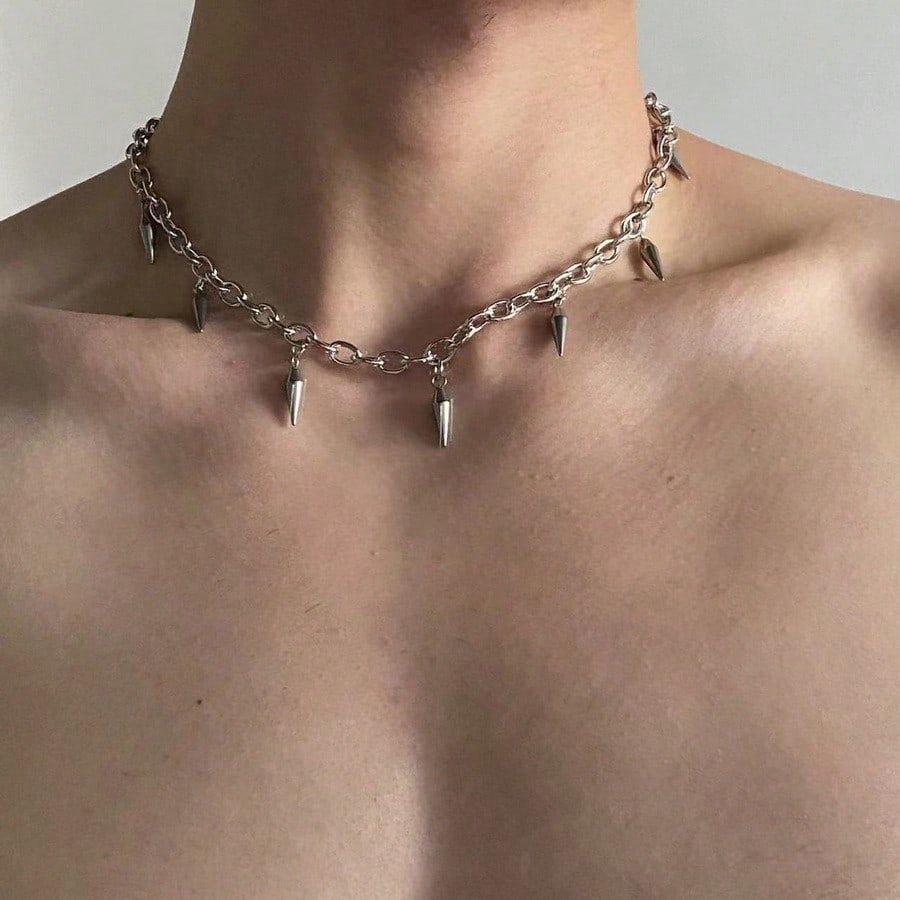 Spikes Chain Necklace