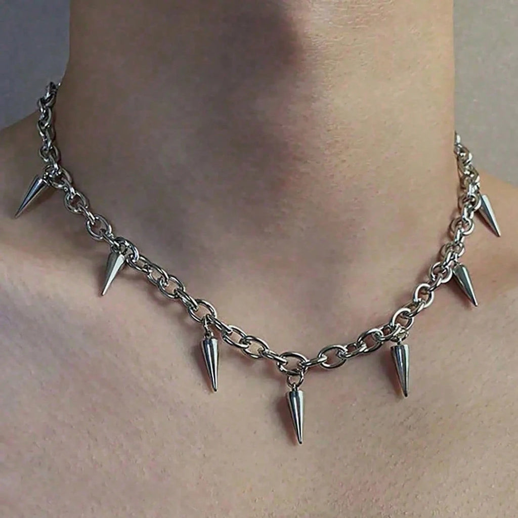 Spikes Chain Necklace