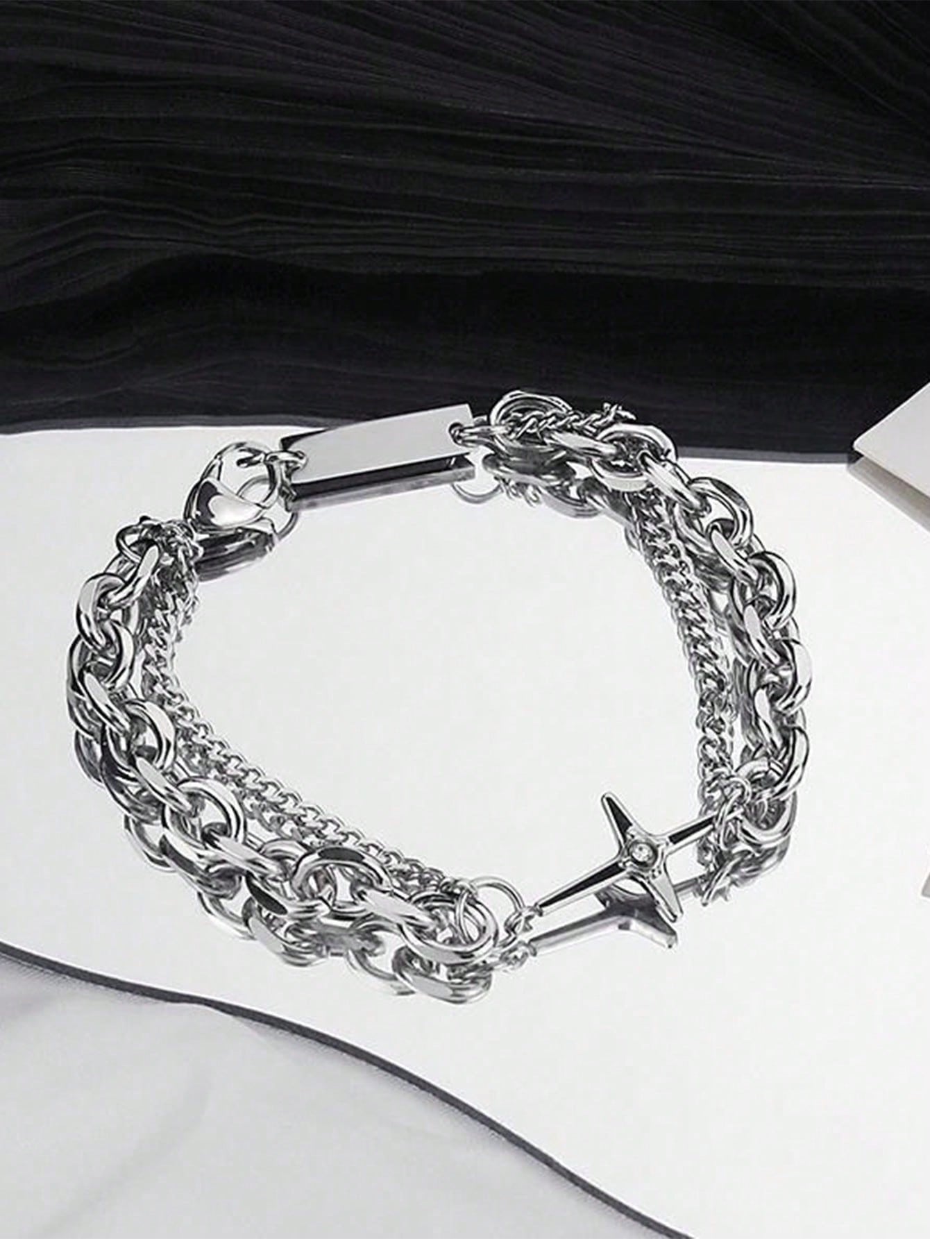 Silver Star Bracelet