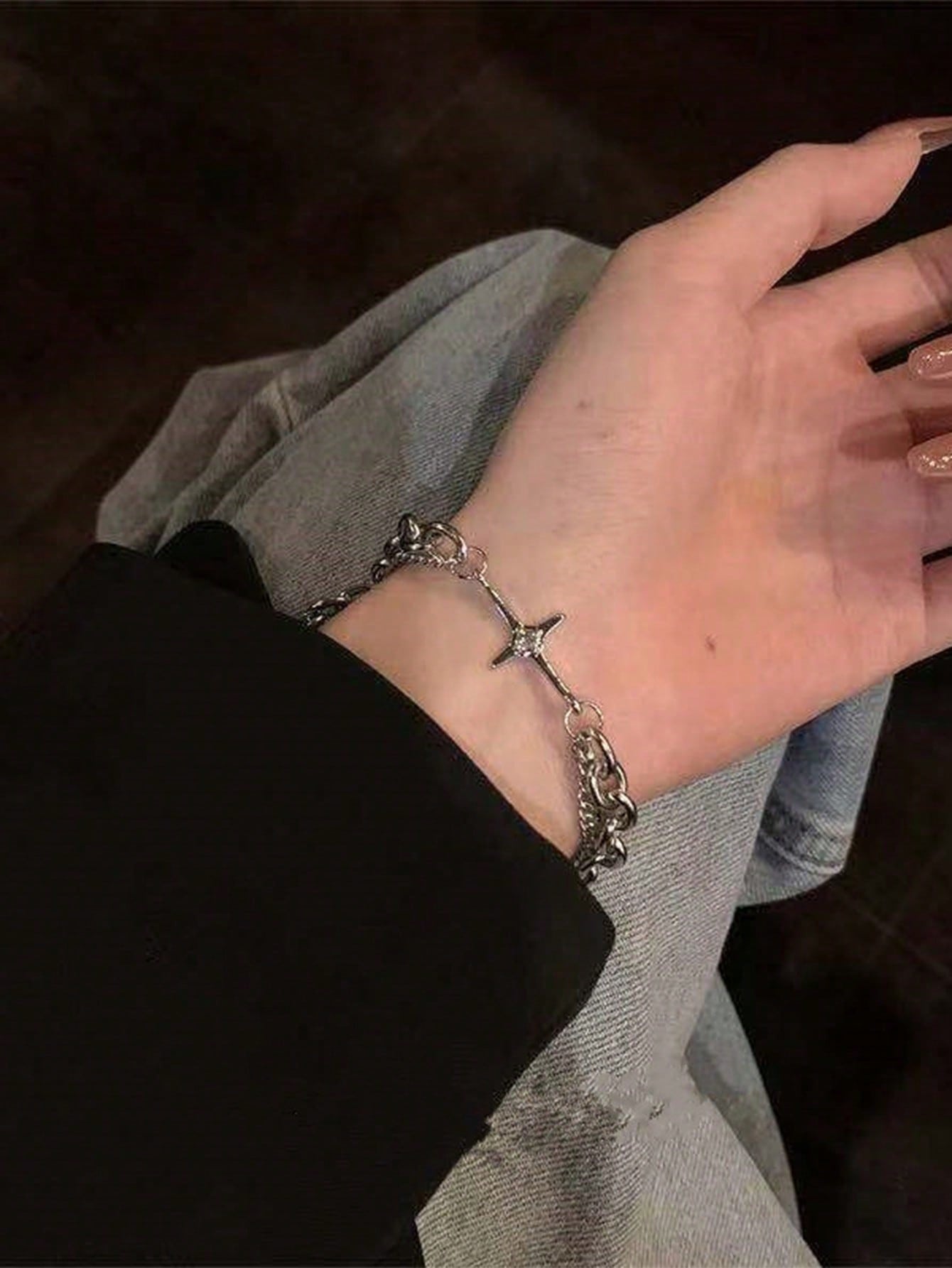 Silver Star Bracelet